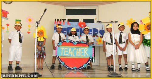 Teacher Day Celebration At School