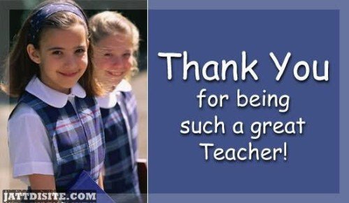 Thank You For Being Such A Great Teacher - Copy