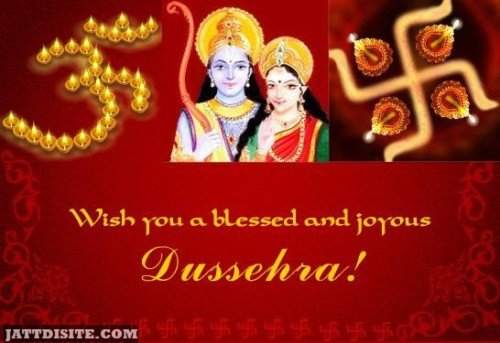 Wish You A Blessed And Joyous Dussehra