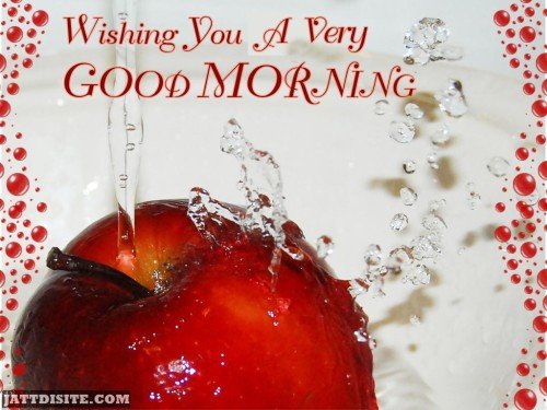 Wishing You A Very Good Morning