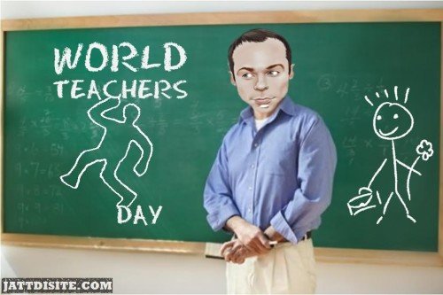 World Teachers Day Animated Graphic