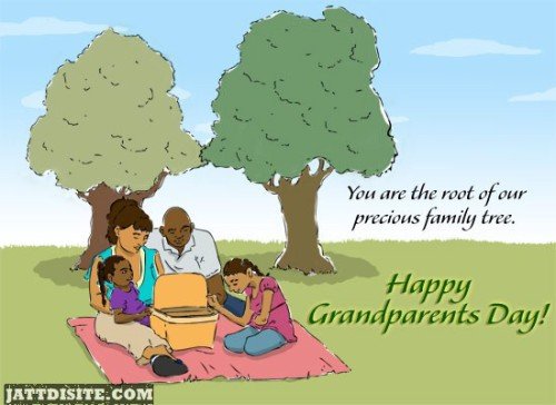 You Are The Root Of Our Precious Family Tree Happy Grandparents Day