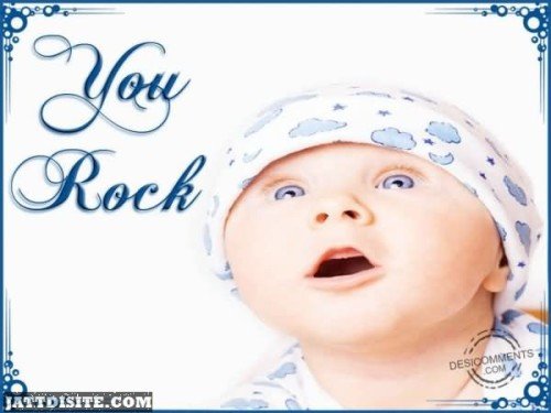 You Rock Baby Graphic