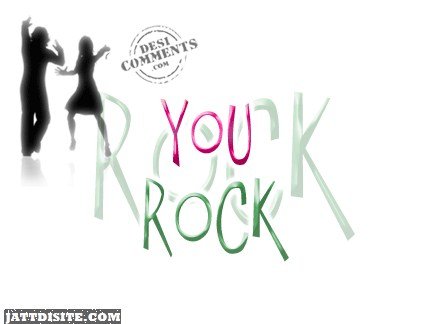 You Rock Dancing Animated Graphic