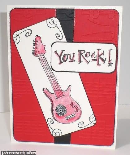 You Rock Guitaar Graphic