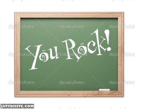 You Rock On Blackboard