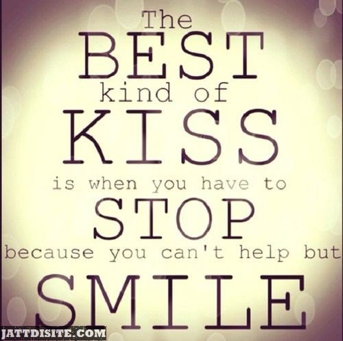 Best Kiss Stop Smile