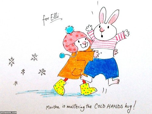 Cold Hands Hugs