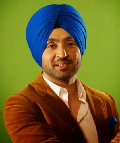 Diljit Dosanjh In Royal Blue Turban