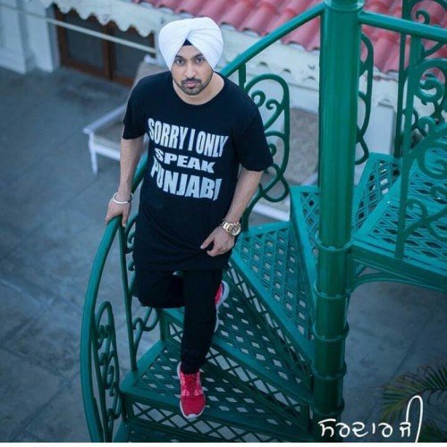 Diljit Dosanjh On Stairs