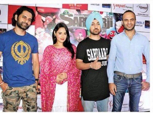 Diljit Dosanjh With Sardar Ji Co-Actors