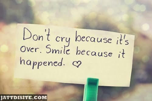 Dont Cry Quotes On Note