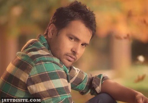 Eyes Pose To Amrinder gill