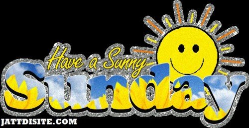 Have A Sunny Sunday To You