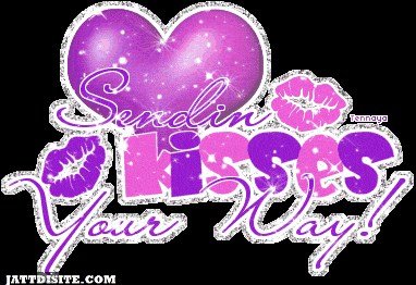 Kisses Your Way Glitter