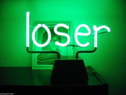 Loser Beautiful Lamp Graphic