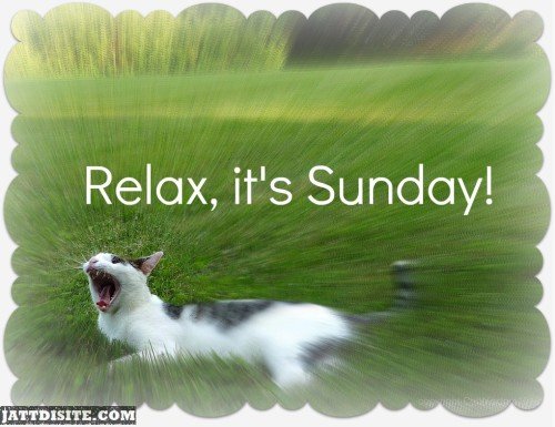 Relax Its Sunday Wallpaper