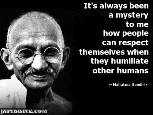 Respect Can Respect Themselves
