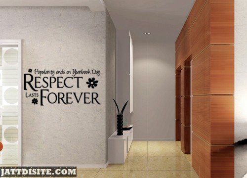 Respect Last Forever