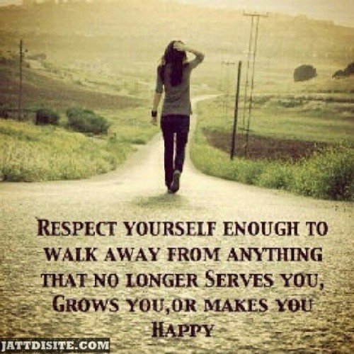 Respect Yourself Enough