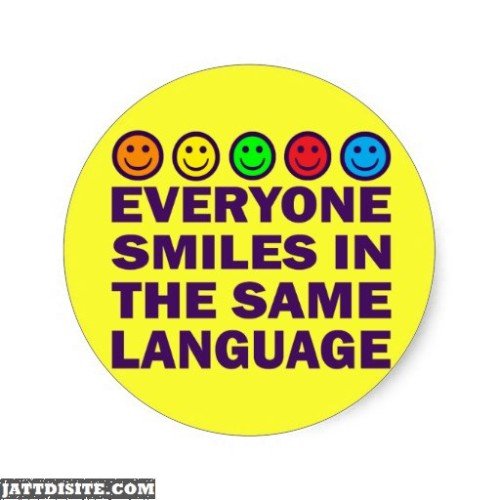 Smile In Same Language