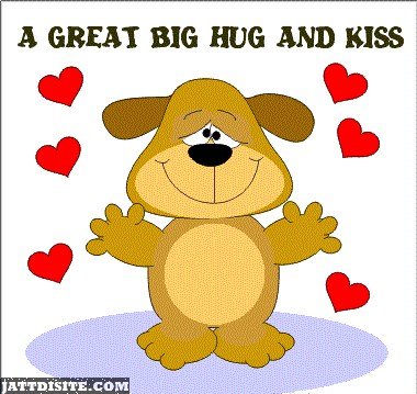 Teddy Big Hugs And kiss