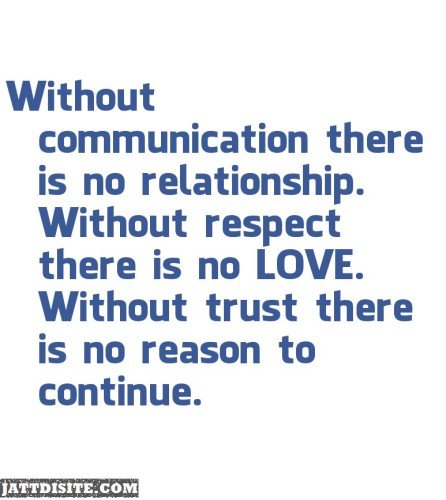 There Is No Relationship Respect Quotes