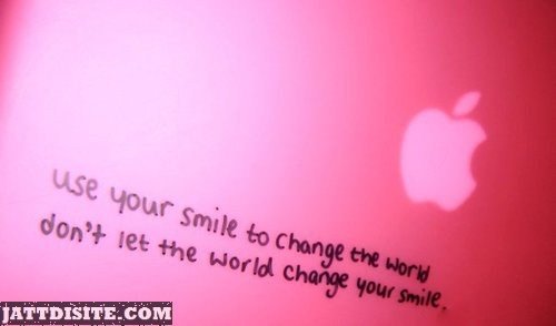Use Your Smile To Chaange