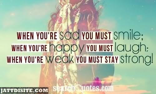 You Must Smile