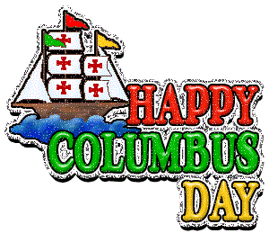 Columbus Day Glitter