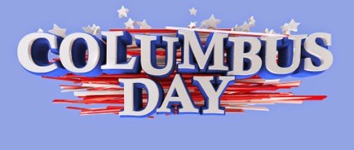 Columbus Day Graphic