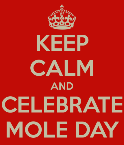 Keep Kalm And Celebrate Mole Day