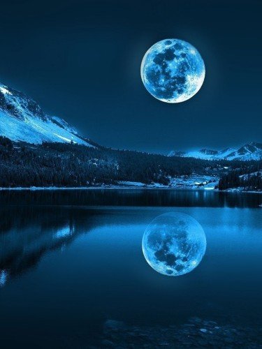 Moon Shade In Water
