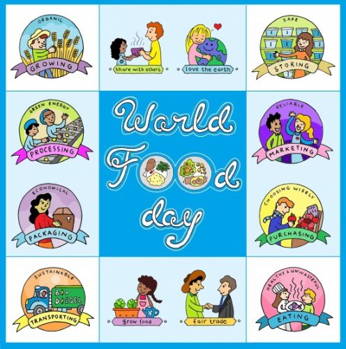 World Food Day Cartoon