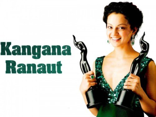 Awards In Kangana Ranaut Both Hands