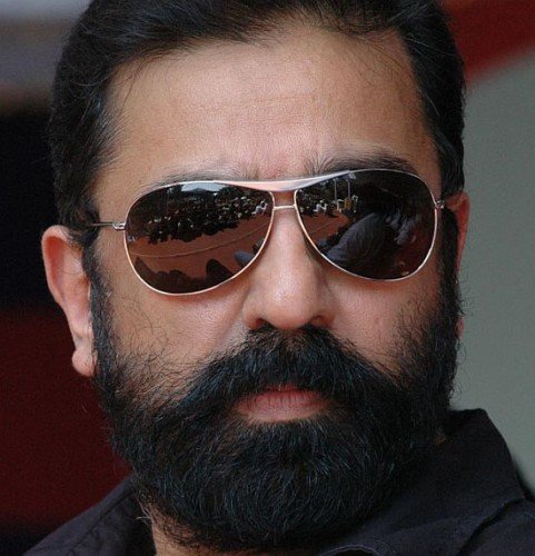 Close Up Image Of Kamal Hassan