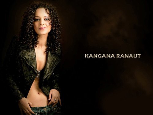 Kangana Ranaut In Leather Outfit