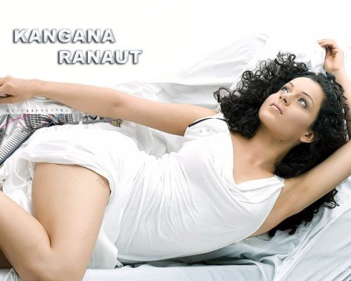 Kangana Ranaut Looking Upward