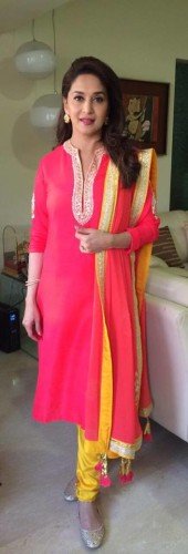 Madhuri Dixit Wears Beautiful Suit