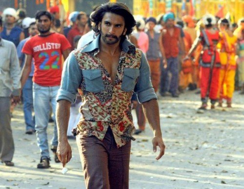 Ranveer Singh During Shootimg Scene