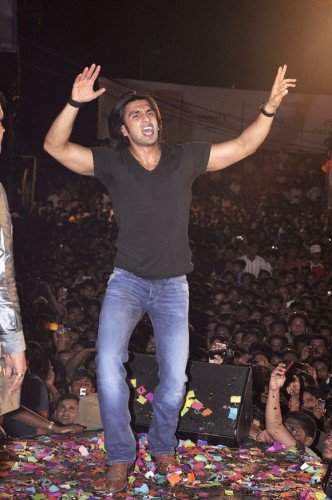 Ranveer Singh On Stage