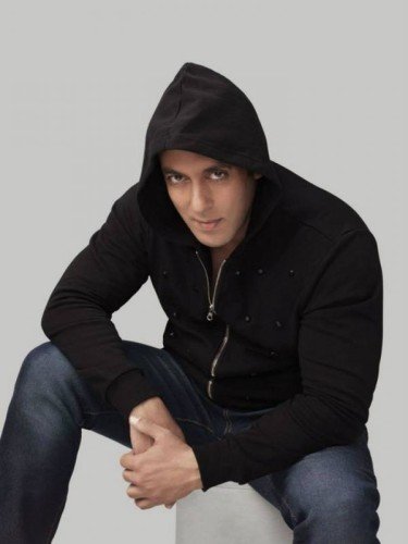 Salman Khan In Black Hood