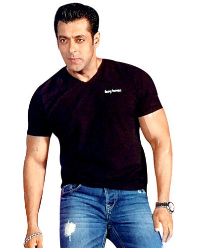 Salman Khan In Black T-Shirt