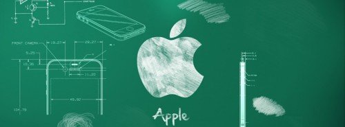 Apple Chalk Board Facebook Timeline Profile Cover (2)