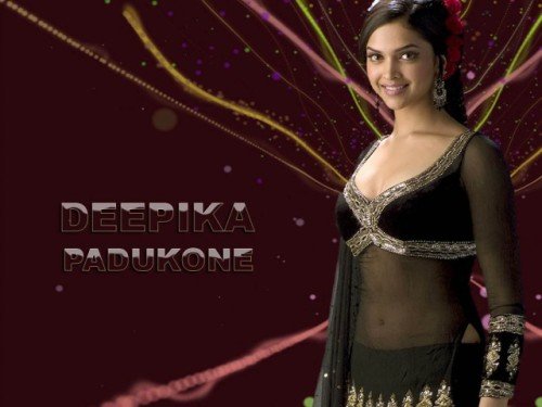 Deepika Padukone In Black