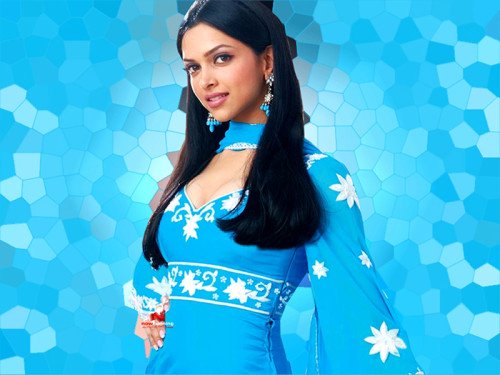 Deepika Padukone In Blue