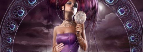 Fantasy girl Seven Deadly Facebook Cover