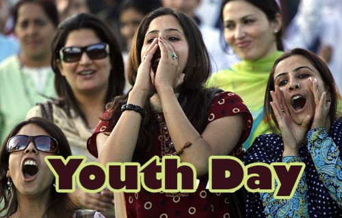 Girls Celebrating Youth Day