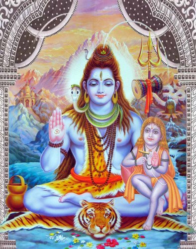 God Shiva With Baba Balak Nath