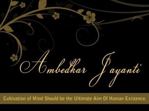Happy Ambedkar Jayanti..